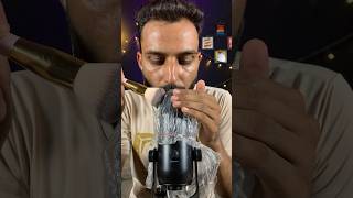 Asmr Mouth Sound Plastic Brushing On Mic asmrmouthsound asmrplastic asmrmic [upl. by Acirretal]