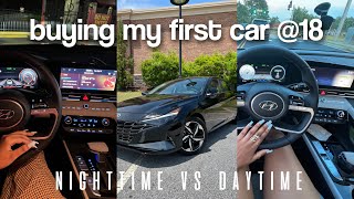 buying my first car at 18  CAR TOUR  answering questions down payment car buying process [upl. by Noraa663]