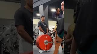 Powerlifting at a commercial gym [upl. by Nyledaj]