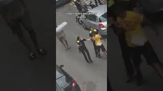 Padre de LAMINE YAMAL discutiendo con unos vecinos quot llega la policía [upl. by Lemak39]