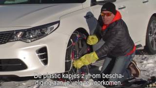 Pewag Snox pro sneeuwkettingen Tom Coronel legt ze uit review [upl. by Alsworth482]