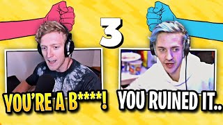 Tfue CALLS OUT Ninja After LEAKING MrBeast Rock Paper Scissors Tournament [upl. by Moonier]