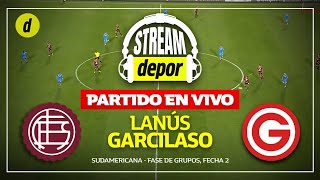 LANÚS VS DEPORTIVO GARCILASO EN VIVO 🔴  COPA SUDAMERICANA 2024 [upl. by Bette]