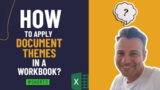 How to Apply Excel Document Themes in a Workbook [upl. by Carlisle]