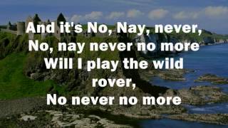 The Wild RoverNo Nay Never The Dubliners Lyrics [upl. by Alisia675]