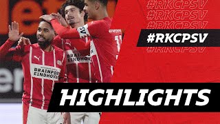 MWENE scores from an IMPOSSIBLE ANGLE 😮  HIGHLIGHTS RKC Waalwijk  PSV [upl. by Nossyla]