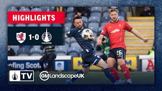 Raith Rovers 10 Falkirk  Highlights  Rovers end Bairns 43 unbeaten league streak [upl. by Nenney576]