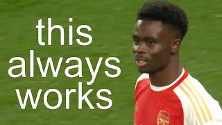 Bukayo Saka only has one move [upl. by Baniaz]