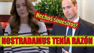 Se cumple ATERRADORA PROFECÍA de NOSTRADAMUS sobre KATE Middleton el príncipe William no será rey [upl. by Rabjohn]