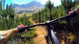 Welp good luck topping this one  Mountain Biking Jonkershoek in South Africa [upl. by Eiuqcaj]