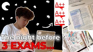 how to STUDY for an exam THE NIGHT BEFORE and still get all As [upl. by Finnigan]