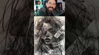 ✏️Technique de Dessin Incroyable😲Portrait visage femme fusain [upl. by Janaye]