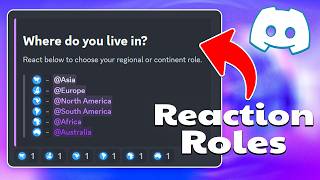 How To Setup Discord Reaction Roles with Sapphire Bot [upl. by Vi]