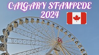 Calgary Stampede 2024  Calgary Vibes [upl. by Ttsepmet]