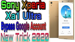 How To bypass Google Account Sony Xperia Xa1 Ultra [upl. by Glinys]