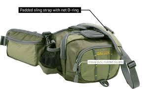 Eagle River Lumbar Fly Fishing Pack by Allen Company [upl. by Ilse]