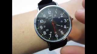 Wancher NATO 24 hrs 41mm Flieger Pilot Wrist Watch [upl. by Nina]