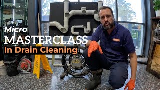 Micro Masterclass in Drain Cleaning [upl. by Mairym]