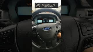 2017 Ford Ranger WildTrak Protection  The Halo Mini Immobiliser  Starline  Immobiliser Fit [upl. by Boyes]