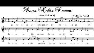 Dona Nobis Pacem  Round Piano [upl. by Yecaj]