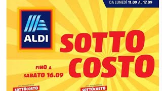 Volantino ALDI🛒dall11 al 17 Settembre 2023 [upl. by Kenzie]