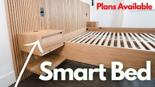 I Built My Wife The Ultimate Smart BED [upl. by Llirrehs945]