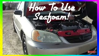 Top 3 Ways To Use Seafoam How To Use Seafoam Seafoam In Oil [upl. by Langer]