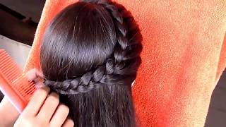 Hairstyle for Medium Hair  Medium Hair Hairstyle For Girls [upl. by Ahgem]