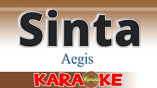 Sinta  Aegis KARAOKE [upl. by Salomone444]