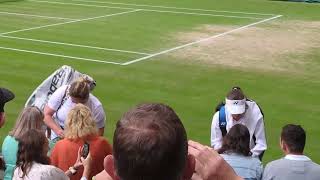 Wimbledon 24 🇨🇭 Martina Hingis amp 🇧🇪 Kim Clijsters  Victorious and Departing Centre Court [upl. by Cj]