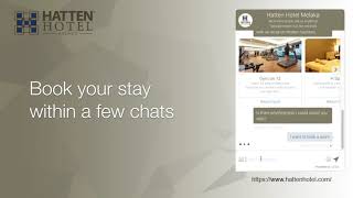 Hatten Hotel Malacca Chatbot Malaysia  Powered by AiChat [upl. by Notterb]