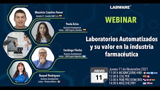 LabWare® LIMS  Laboratorios Automatizados y su valor en la industria farmacéutica [upl. by Olen]