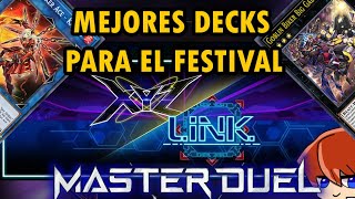 Master Duel Mejores Top Decks Para el Evento Xyz x Link Festival YuGiOh TeamSetoX [upl. by Isbel622]