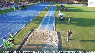 LIVORNO  1 GIORNATA CDS ASSOLUTI SU PISTA FINALE A BRONZO 2122 SETTEMBRE 2024 [upl. by Chapen]