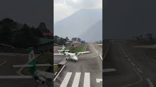 Lukla Airport weather shorts [upl. by Ainimreh607]