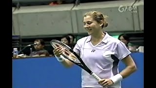 Monica Seles vs Lina Krasnoroutskaya Tokyo 2003 QF 🆕 [upl. by Nilahs]