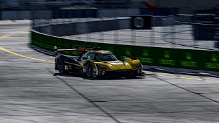 Sebastien Bourdais Onboard in the Cadillac VSeries 01 around Sebring [upl. by Bevus]