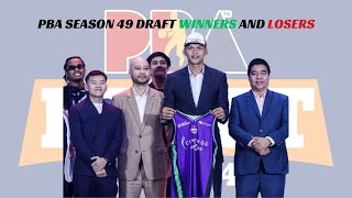 PBA Season 49 Draft Winners and Losers [upl. by Eilatam904]