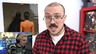 xQc Reacts to Fantanos Review on Kanye West New Album [upl. by Adaha367]