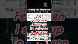 Was Beethoven Furious with Someone Symphony No5 Piano Tutorial Intro [upl. by Esilehs]