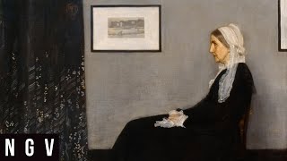 Portrait of the Artists Mother  James McNeill Whistler [upl. by Ahar]