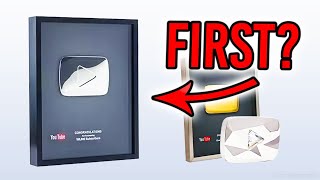 Who Received The FIRST Silver Play Button ANSWERED [upl. by Publius]