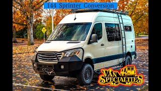 144 Sprinter Camper Van Conversion [upl. by Earley544]