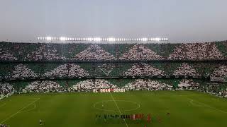 BRUTAL Real Betis vs Sevilla FC  Himno del Betis cantado por más de 53000 almas verdiblancas [upl. by Zuliram]