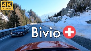 Driving to Bivio from Savognin  Canton of Graubünden  Switzerland 4k [upl. by Barling]