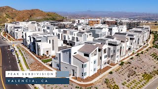 Peak Neighborhood Update July 2024 New Footage amp Nearly Completed Homes in Valencia CA [upl. by Vito]