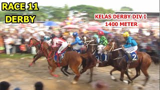 RACE 11  KELAS DERBY DIV I  PACU KUDA PAYAKUMBUH PIALA GUBERNUR 2024 [upl. by Xantha795]