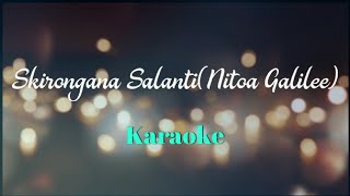 Skirongana Salanti by Isaia  Nitoa Galilee  Track  Karaoke  Instrumental [upl. by Regina]