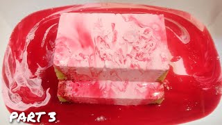 PiNK Paste and Cleaning Powder Chistin 💗 Sponges Squeezing and Handmixing 🤍 ASMR [upl. by Tuinenga]