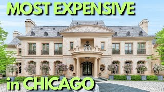 TOP 7 in Chicago Area Expensive Mansions Villas amp Luxury Homes [upl. by Merlin]